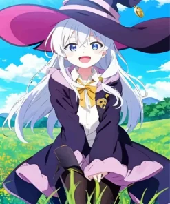 Elaina Anime Girl Art Diamond Painting