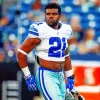Ezekiel Elliott Player Diamond Painting