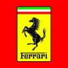 Ferrari Red Logo Diamond Painting