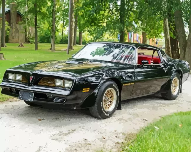 firebird trans am 78 Diamond By Numbers Firebird Trans AM 78 Diamond Painting