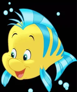 Flounder The Fish Art Diamond Painting