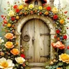 Flower Doors Diamond Painting