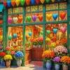 Flower Shop Diamond Painting