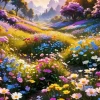 Flowers Field Diamond Painting
