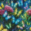 Flying Colorful Butterflies Diamond Painting