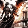 Flying Lovers Vampire Diamond Painting