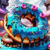 Giant Donut Diamond Painting