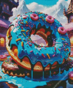 Giant Donut Diamond Painting