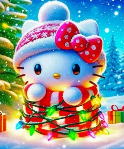 Hello Kitty Diamond Painting