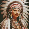 Indian Headdress Diamond Painting