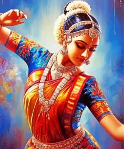 Indian Woman Art Diamond Painting