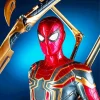 Iron Spider Man Diamond Painting