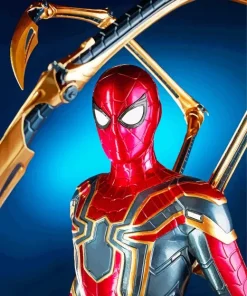 Iron Spider Man Diamond Painting