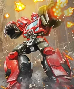Ironhide Transformers Character Diamond Painting