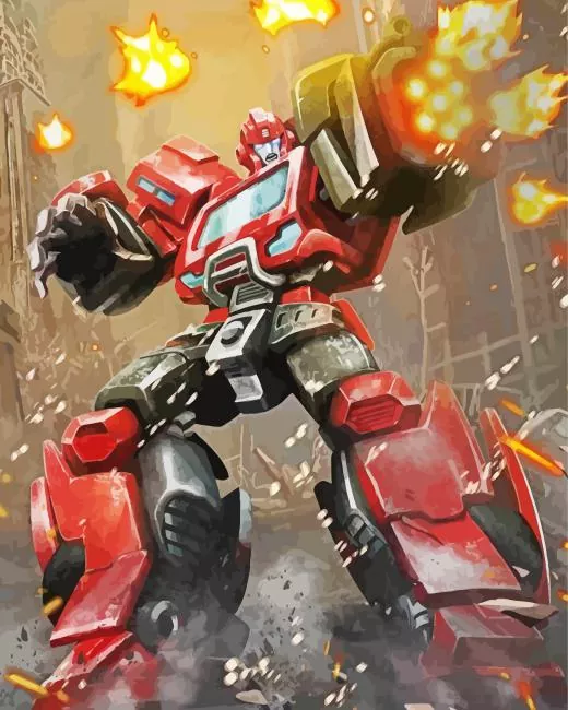 ironhide transformers character Diamond Paintings