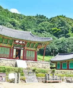 Jeondeungsa Temple Diamond Painting