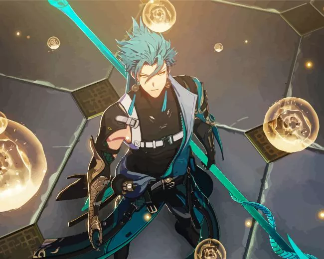 jiyan wuthering waves Diamond Dotz Jiyan Wuthering Waves Diamond Painting