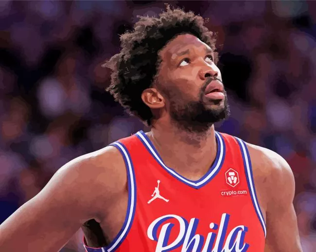 joel embiid Diamond Painst Joel Embiid Diamond Painting