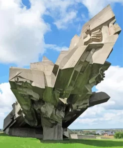 Kaunas 9th Fort Diamond Painting