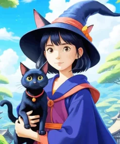Kiki And Jiji Diamond Painting