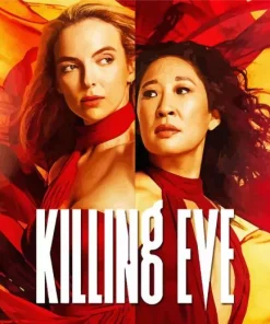 Killing Eve Poster Diamond Painting