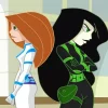 Kim And Shego Diamond Painting