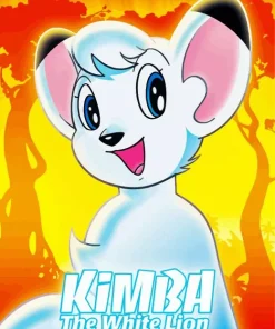 Kimba The White Lion Poster Diamond Painting