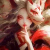 Kitsune Art Diamond Painting