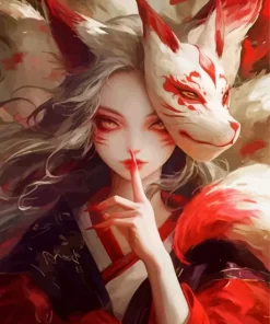 Kitsune Art Diamond Painting