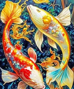 Koi Fish Diamond Painting