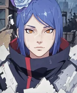 Konan Akatsuki Diamond Painting