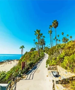 Laguna Beach California Diamond Painting