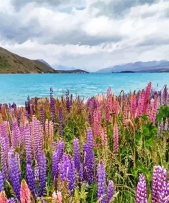 Lake Tekapo New Zealand Diamond Painting