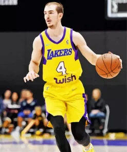 Lakers Alex Caruso Diamond Painting