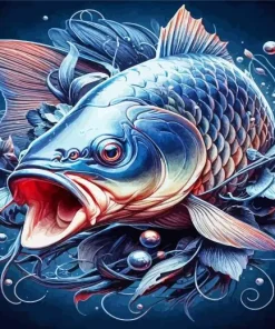 Largemouth Bass Diamond Painting
