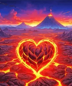 Lava Art Diamond Painting