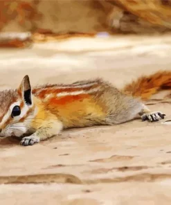 Least Chipmunk Diamond Painting