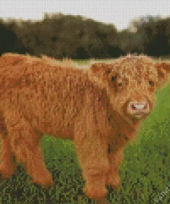 Miniature Cow Diamond Painting
