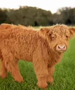 Miniature Cow Diamond Painting