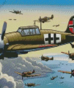 Nazi Planes Diamond Painting