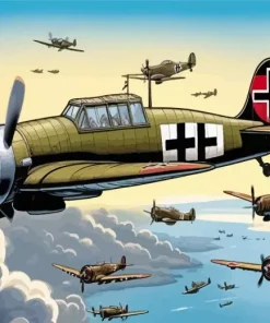 Nazi Planes Diamond Painting