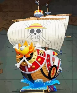 One Piece Ship Diamond Painting