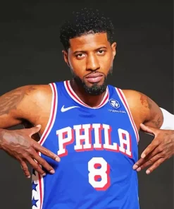 Paul George Diamond Painting