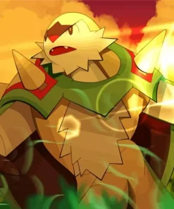 Pokemon Chesnaught Diamond Painting
