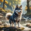 Pomsky Art Diamond Painting
