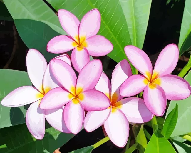 purple plumeria flowers Diamond Dotz Purple Plumeria Flowers Diamond Painting
