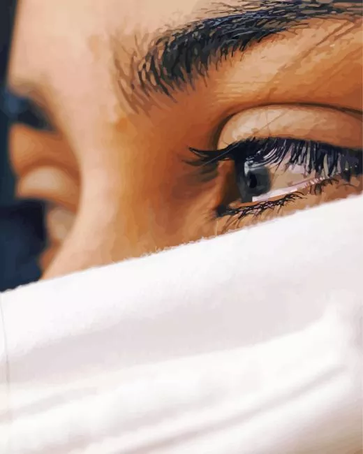 sad eyes girl Diamond Paints Sad Eyes Girl Diamond Painting