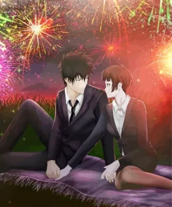 Shinya Kogami And Akane Diamond Painting