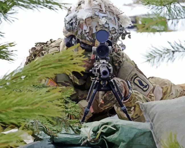 sniper soldier Diamond Paintings Sniper Soldier Diamond Painting