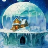 Snow House Diamond Painting